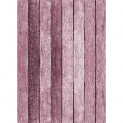 Westcott Rustic Wood Matte Vinyl Backdrop With Grommets (5 X 7', Pink)