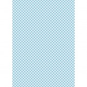 Westcott Hearts Pattern Matte Vinyl Backdrop With Grommets (5 X 7', Blue And White)