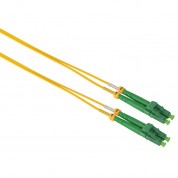 Camplex Duplex Apc Lc To Apc Lc Singlemode 9u/125u Fiber Optic Patch Cable (9.8', Yellow)