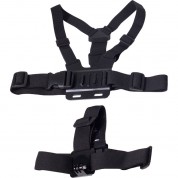 Maxxmove Chest Body Strap & Head Strap For Gopro