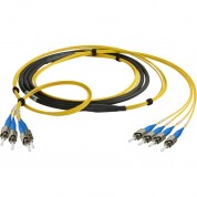 Camplex Four-channel St Single-mode Fiber Optic Tactical Snake (10')