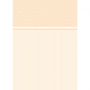 Westcott Dots-and-stripes Pattern Matte Vinyl Backdrop With Grommets (5 X 7', Brown)