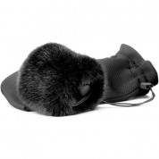 Bubblebee Industries The Spacer Bubble Windshield & Fur Cover System For Small-diaphragm Mics (black, Extra-small)