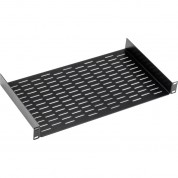 Auray Rs-v-1u One-space Vented Rack Shelf (1 Ru)