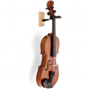 Hercules Stands Auto-grip Violin/viola Wall Hanger (wood Base)