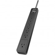 Apc Essential Surgearrest 7-outlet Surge Protector (6', Black, 120v)