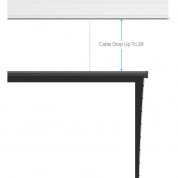 Da-lite 29455g Wireline Advantage 100 X 160