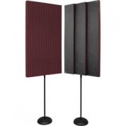 Auralex Promax V2 Acoustic Panels With Floor Stands (burgundy)