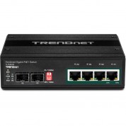 Trendnet 6-port Industrial Gigabit Poe+ Din-rail Switch