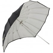 Angler Parasail Parabolic Umbrella (white With Removable Black/silver, 45