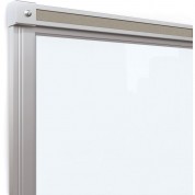 Balt Framed Magnetic Glass Dry Erase Whiteboard (gloss White, 3 X 4')