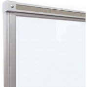 Balt Framed Magnetic Glass Dry Erase Whiteboard (gloss White, 4 X 6')