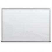 Balt Framed Magnetic Glass Dry Erase Whiteboard (gloss White, 4 X 6')