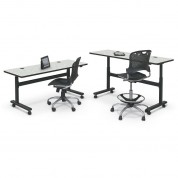 Balt Height Adjustable Sit And Stand Flipper Table (60