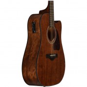 Ibanez Aw54ce Artwood Series Acoustic/electric Guitar (open Pore Natural)