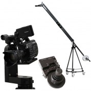 Varizoom Vzqj-cpm4 Quickjib Camera Crane & Cinemapro Micro K4 Remote Head System