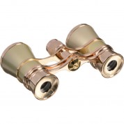 Lascala Optics 3x25 Aida Opera Glasses (titanium & Gold)