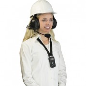 Listen Technologies Listentalk Over-ear Industrial Headset 5 With Boom Microphone