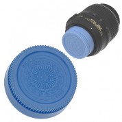 Fotodiox Designer Rear Lens Cap For Nikon F-mount Lenses (blue)