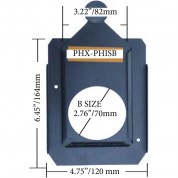 Altman Phx Steel Gobo Holder For Fixed Beam And Zoom Luminaires (iris Slot, B Size, 82mm)