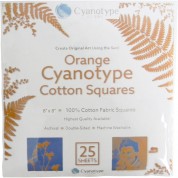 Cyanotype Store Cyanotype Cotton Squares - 8 X 8