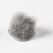 Rycote Overcovers Advanced Fur Discs For Lavalier Microphones (100-pack, Gray)