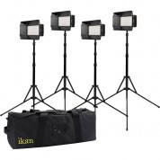 Ikan Mylo Mini Bi-color 4-point Light Kit With 4 Mb4 Led Lights