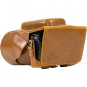 Megagear Ever Ready Leather Camera Case For Nikon Coolpix P900/p900s (light Brown)