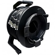 Tactical Fiber Systems Duratac Armored Sm Tactical Fiber Cable & Reel With 12 St Connectors (250')