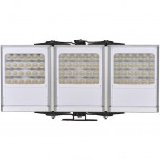 Raytec Vario2 Long-range Triple-panel White Light Illuminator With Adaptive Illumination (silver)