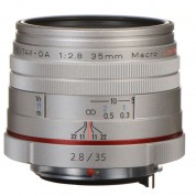 Pentax Hd Pentax Da 35mm F/2.8 Macro Limited Lens (silver)