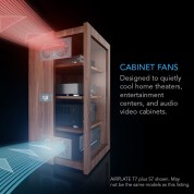 Ac Infinity Airplate T7 A/v Cabinet Dual-fan Cooling System