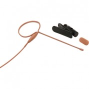 Microphone Madness Mm-psm Pro Series Omnidirectional Earset Mic For Select Lectrosonics Wireless Transmitters (brown, Ta5f)