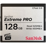 Sandisk 128gb Extreme Pro Cfast 2.0 Memory Card