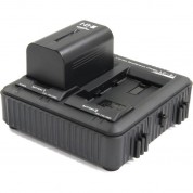 Jvc Lc-2j Dual Charger For Ssl-jvc50 7.4v Jvc Batteries