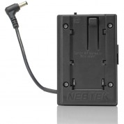 Nebtek Canon 12v Dv Battery Plate With 2.5mm Right Angle Connector