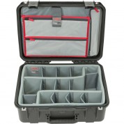 Skb Iseries 1813-7 Case With Think Tank Photo Dividers & Lid Organizer (black)