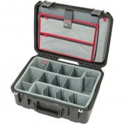 Skb Iseries 1813-7 Case With Think Tank Photo Dividers & Lid Organizer (black)