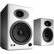 Audioengine A5+ 2-way Bookshelf Speakers (hi-gloss White, Pair)