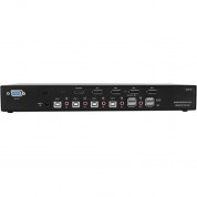 Smart-avi 4-port Quad Displayport-hdmi Kvm Switch With Usb 2.0 And Audio