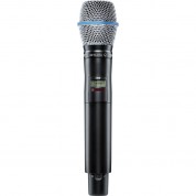 Shure Ad2/b87a Digital Handheld Wireless Microphone Transmitter With Beta 87a Capsule (g57: 470 To 616 Mhz)