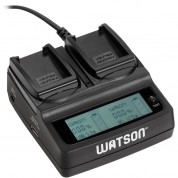 Watson Duo Lcd Charger With Two Lp-e17 Battery Plates