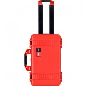 Hprc Hprc2550w Water-resistant Hard Case With Interior Nylon Bag And Built-in Wheels (red)