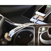 Hypergear 4-port Usb Car Charger (gold)