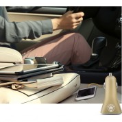 Hypergear 4-port Usb Car Charger (gold)