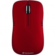 Verbatim Commuter Series Wireless Notebook Optical Mouse (matte Red)