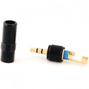 Cable Techniques 3.5mm Trs Locking Connector (black)