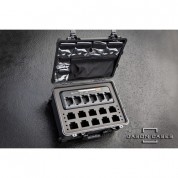 Jason Cases Mocp2chpl Case For 10 Motorola Cp200d Radios With Antennas And 6-position Multi-unit Charger