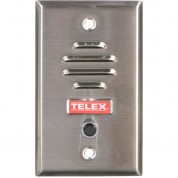 Telex Wp-300s Wall Plate Microphone With Switch