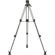 E-image Eg01a2 Two-stage Aluminum Tripod System With Gh01 Pan/tilt Fluid Head